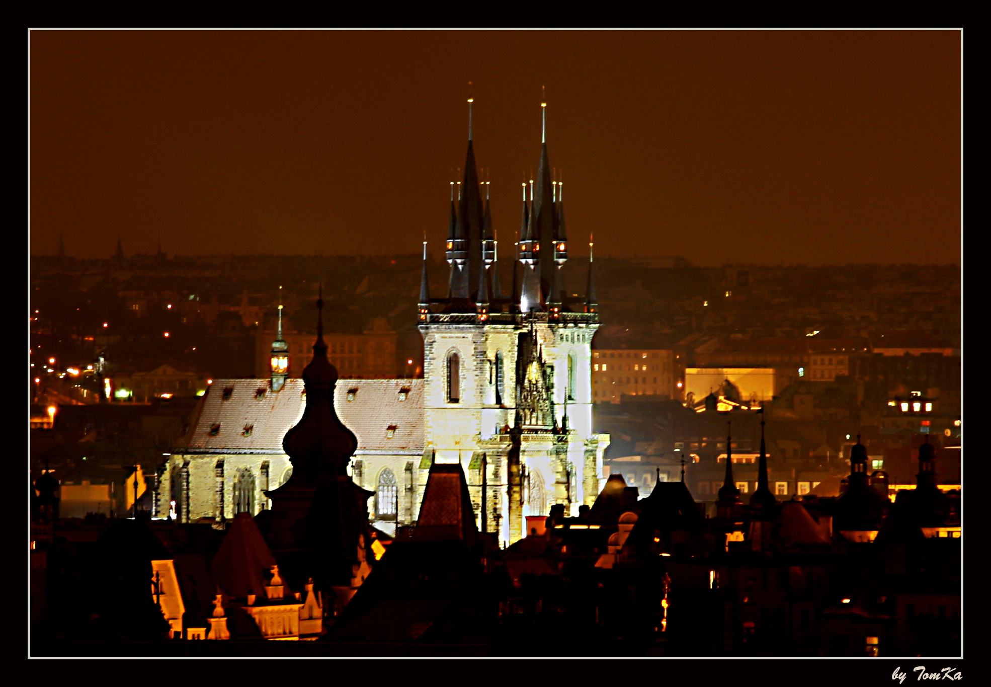 noční Praha 2
